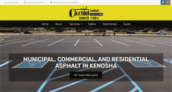 Desktop Screenshot of cicchiniasphalt.com